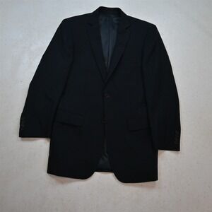 Mantoni 36R Navy Blue 100% Super 140s Wool Mens Blazer Suit Jacket Sport Coat